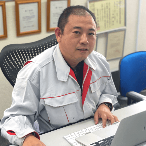 三和メッキ工業株式会社　代表取締役社長　清水栄次